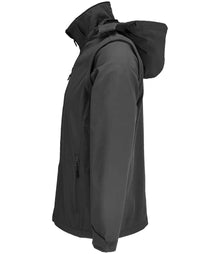 SOL'S Unisex Falcon 3-in-1 Soft Shell Jacket 03995 - 03995 Charcoal Side