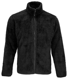 SOL'S Unisex Finch Fluffy Jacket 04022 - Black