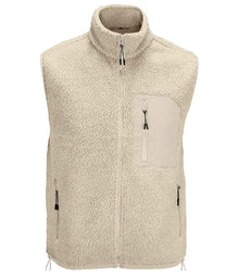 SOL'S Unisex Fury Sherpa Bodywarmer 04041 - Shear Beige/Beige