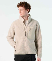 SOL'S Unisex Fury Sherpa Jacket 04042 - 04042 Shear Beige/Beige Model