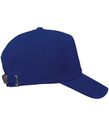 SOL'S Seoul 5 Panel Cap 04092 - 04092 Ultramarine Side