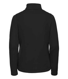 Russell Athletic Ladies Smart Soft Shell Jacket 040F - 040F Black Back