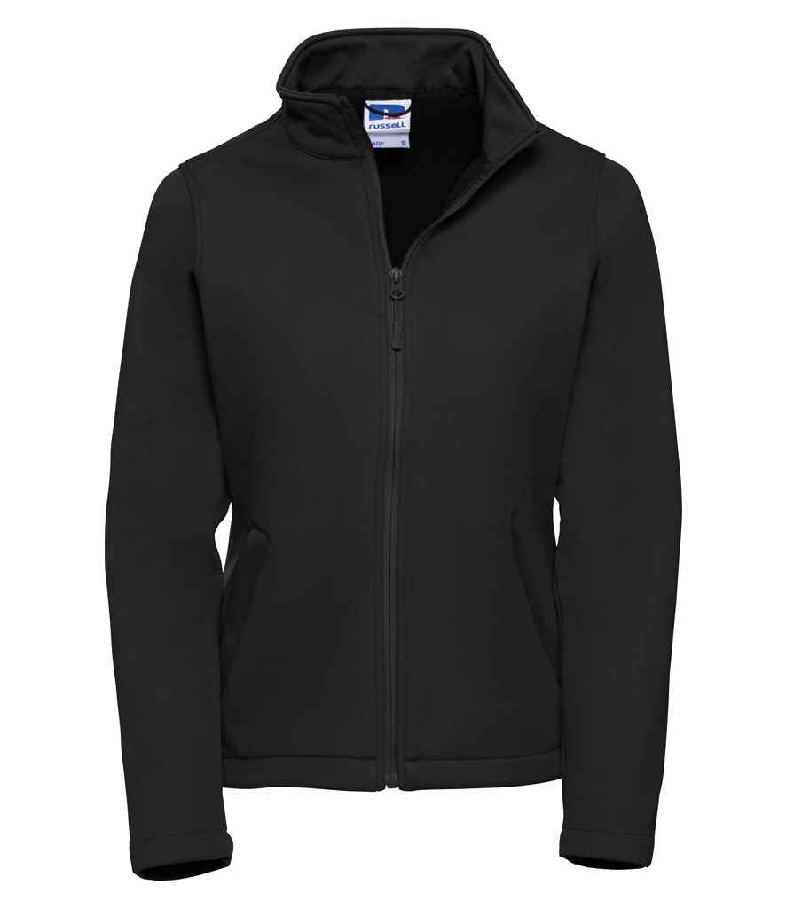 Russell Athletic Ladies Smart Soft Shell Jacket 040F - Black
