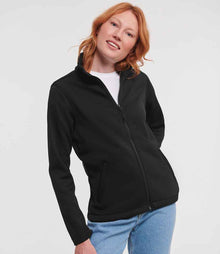 Russell Athletic Ladies Smart Soft Shell Jacket 040F - 040F Black Model
