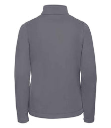 Russell Athletic Ladies Smart Soft Shell Jacket 040F - 040F Convoy Grey Back