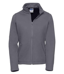 Russell Athletic Ladies Smart Soft Shell Jacket 040F - Convoy Grey