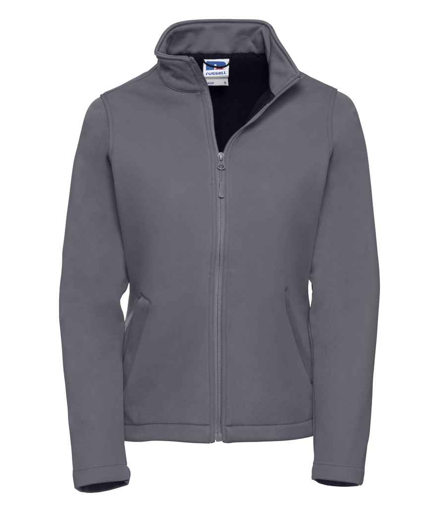 Russell Athletic Ladies Smart Soft Shell Jacket 040F - Convoy Grey