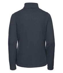 Russell Athletic Ladies Smart Soft Shell Jacket 040F - 040F French Navy Back