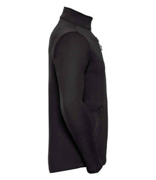 Russell Athletic Smart Soft Shell Jacket 040M - 040M Black Side
