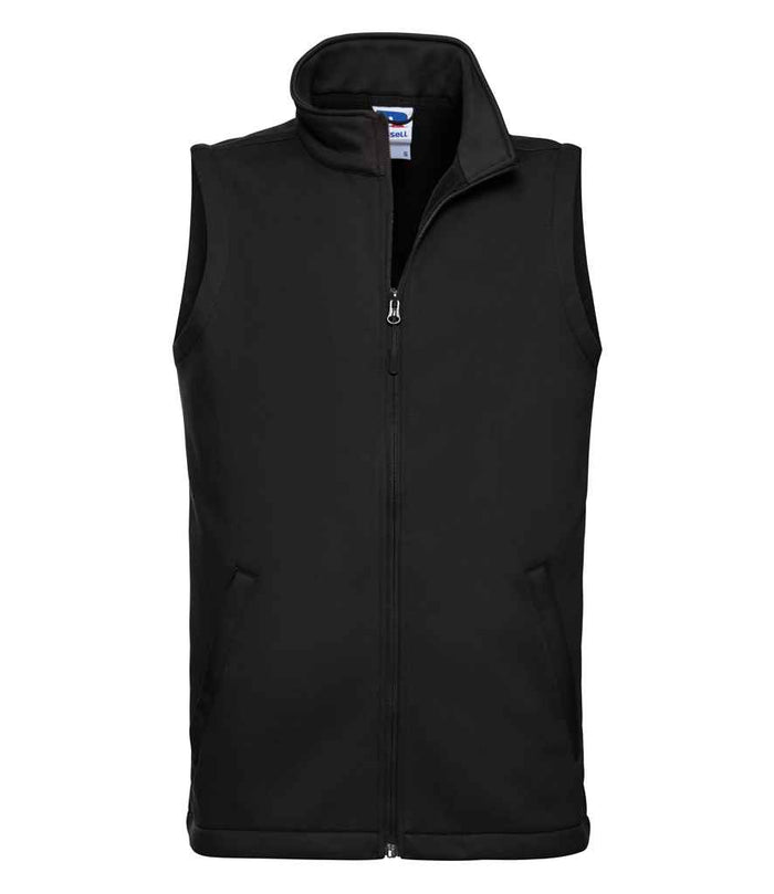 Russell Athletic Smart Soft Shell Gilet 041M - Black