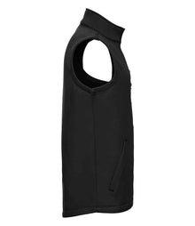 Russell Athletic Smart Soft Shell Gilet 041M - 041M Black Side