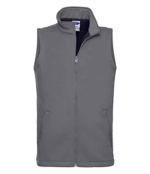 Russell Athletic Smart Soft Shell Gilet 041M - Convoy Grey