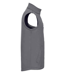 Russell Athletic Smart Soft Shell Gilet 041M - 041M Convoy Grey Side