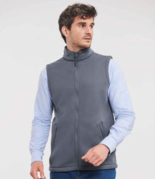 Russell Athletic Smart Soft Shell Gilet 041M - 041M Convoy Grey Model