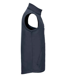 Russell Athletic Smart Soft Shell Gilet 041M - 041M French Navy Side