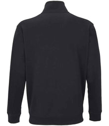 SOL'S Unisex Conrad 1/4 Zip Sweatshirt 04234 - 04234 Black Back