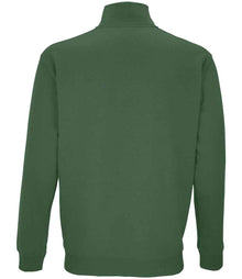 SOL'S Unisex Conrad 1/4 Zip Sweatshirt 04234 - 04234 Bottle Green Back