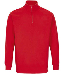 SOL'S Unisex Conrad 1/4 Zip Sweatshirt 04234 - Bright Red