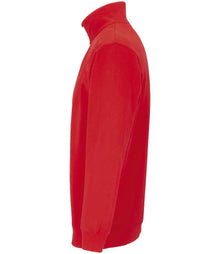 SOL'S Unisex Conrad 1/4 Zip Sweatshirt 04234 - 04234 Bright Red Side