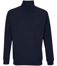 SOL'S Unisex Conrad 1/4 Zip Sweatshirt 04234 - French Navy