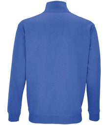 SOL'S Unisex Conrad 1/4 Zip Sweatshirt 04234 - 04234 Royal Blue Back