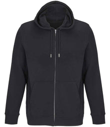 SOL'S Unisex Calipso Eco Friendly Full Zip Hoodie 04237 - Black
