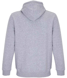 SOL'S Unisex Calipso Eco Friendly Full Zip Hoodie 04237 - 04237 Grey Marl Back