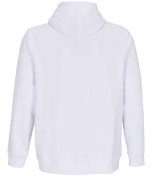 SOL'S Unisex Calipso Eco Friendly Full Zip Hoodie 04237 - 04237 White Back