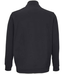 SOL'S Unisex Cooper Full Zip Sweat Jacket 04240 - 04240 Black Back