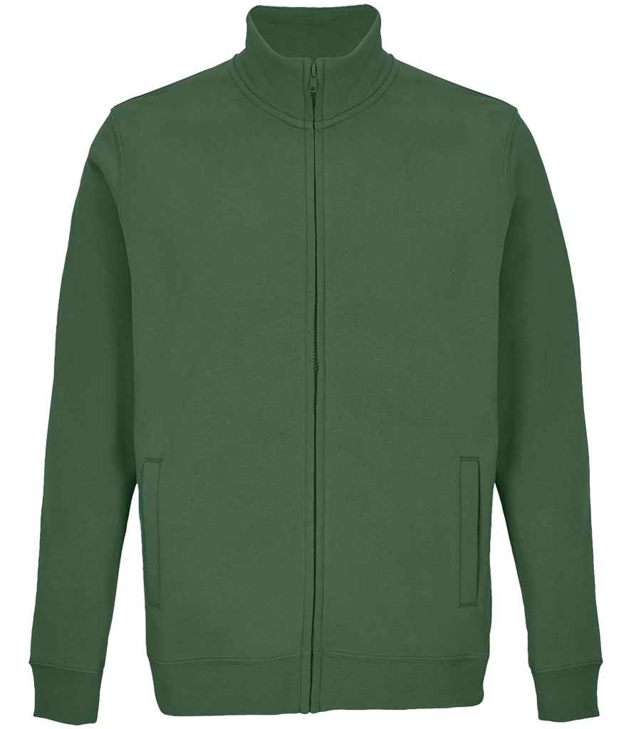 SOL'S Unisex Cooper Full Zip Sweat Jacket 04240 - Bottle Green
