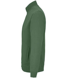 SOL'S Unisex Cooper Full Zip Sweat Jacket 04240 - 04240 Bottle Green Side