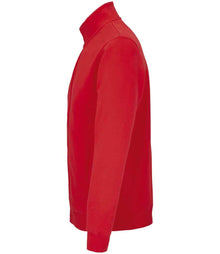 SOL'S Unisex Cooper Full Zip Sweat Jacket 04240 - 04240 Bright Red Side
