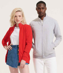 SOL'S Unisex Cooper Full Zip Sweat Jacket 04240 - 04240 Bright Red Model