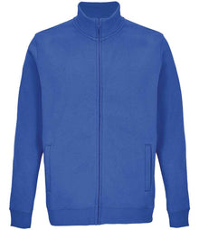 SOL'S Unisex Cooper Full Zip Sweat Jacket 04240 - Royal Blue