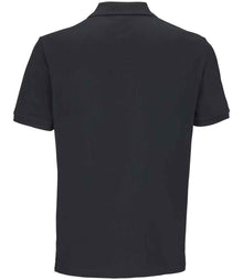 SOL'S Unisex Pegase Piqué Polo Shirt 04242 - 04242 Black Back