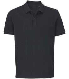 SOL'S Unisex Pegase Piqué Polo Shirt 04242 - Black