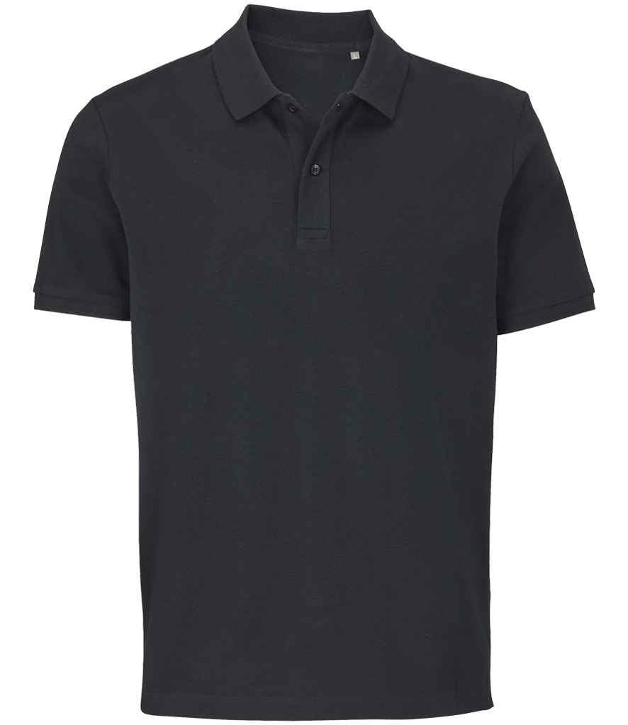 SOL'S Unisex Pegase Piqué Polo Shirt 04242 - Black