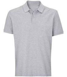 SOL'S Unisex Pegase Piqué Polo Shirt 04242 - Grey Marl