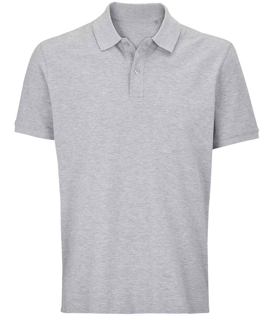 SOL'S Unisex Pegase Piqué Polo Shirt 04242 - Grey Marl