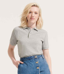 SOL'S Unisex Pegase Piqué Polo Shirt 04242 - 04242 Grey Marl Model