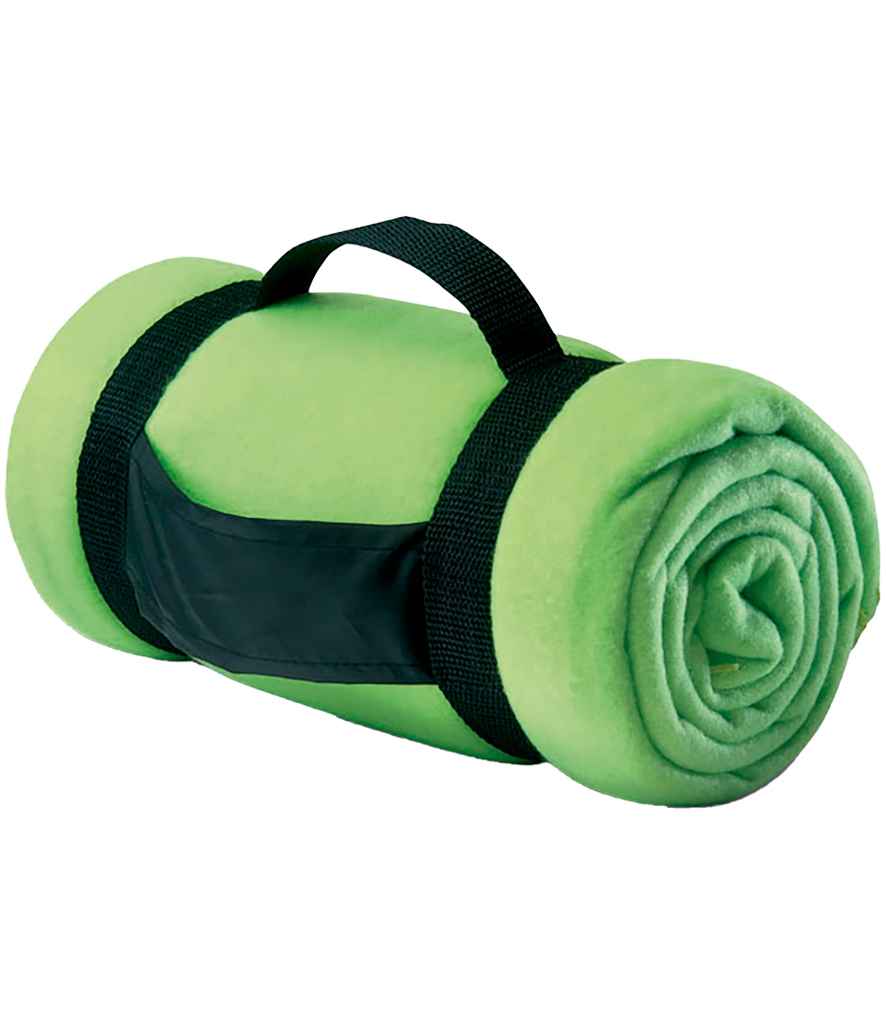 SOL'S Stavenger Plaid Fleece Blanket 04342 - Apple Green