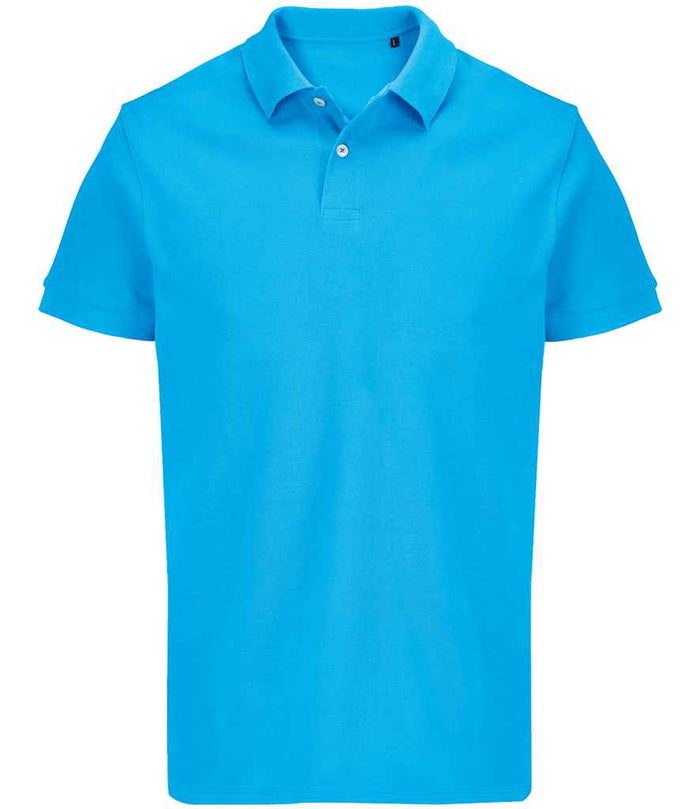 SOL'S Unisex Pacific Twin Piqué Polo Shirt 04439 - Aqua