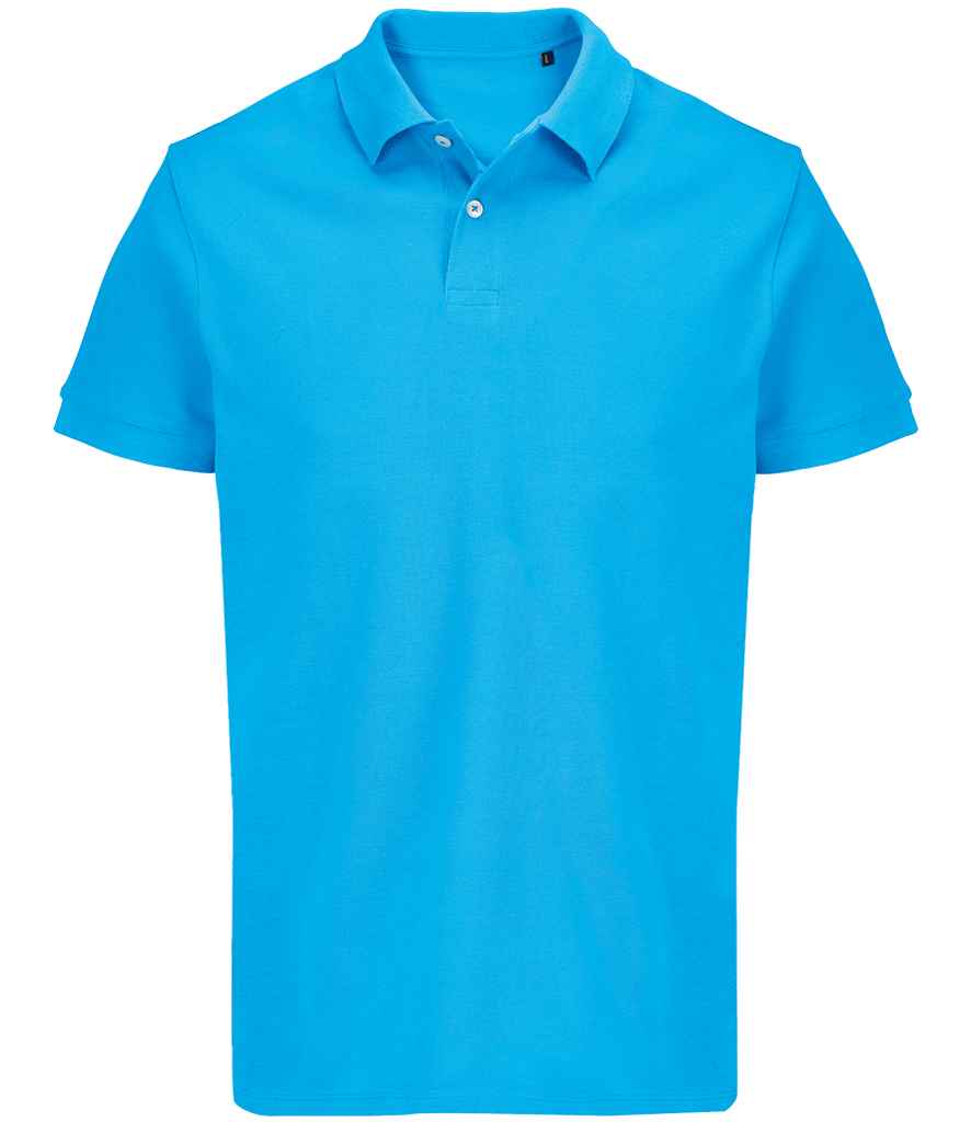 SOL'S Unisex Pacific Twin Piqué Polo Shirt 04439 - Aqua