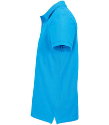 SOL'S Unisex Pacific Twin Piqué Polo Shirt 04439 - 04439 Aqua Side