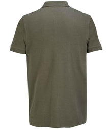 SOL'S Unisex Pacific Twin Piqué Polo Shirt 04439 - 04439 Army Back