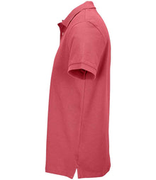 SOL'S Unisex Pacific Twin Piqué Polo Shirt 04439 - 04439 Folk Pink Side