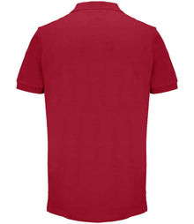 SOL'S Unisex Pacific Twin Piqué Polo Shirt 04439 - 04439 Folk Red Back