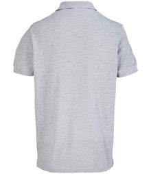 SOL'S Unisex Pacific Twin Piqué Polo Shirt 04439 - 04439 Grey Marl Back