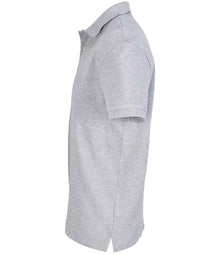 SOL'S Unisex Pacific Twin Piqué Polo Shirt 04439 - 04439 Grey Marl Side