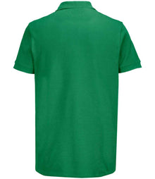 SOL'S Unisex Pacific Twin Piqué Polo Shirt 04439 - 04439 Kelly Green Back